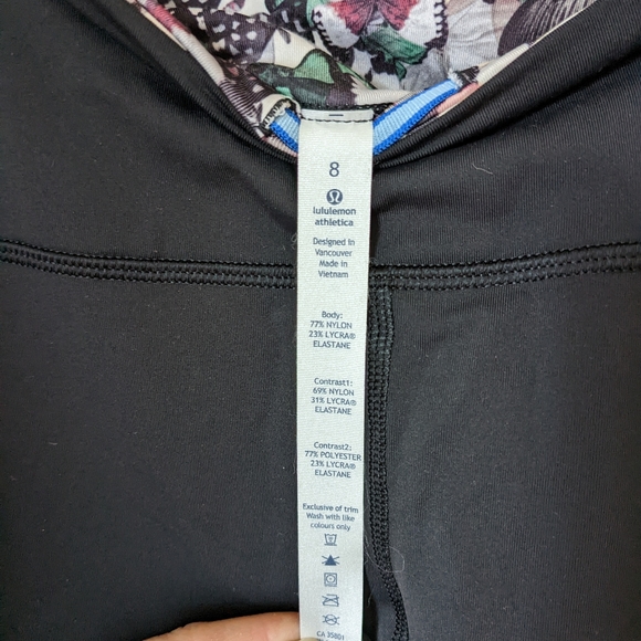 Lululemon leggings VGUC - Picture 6 of 9